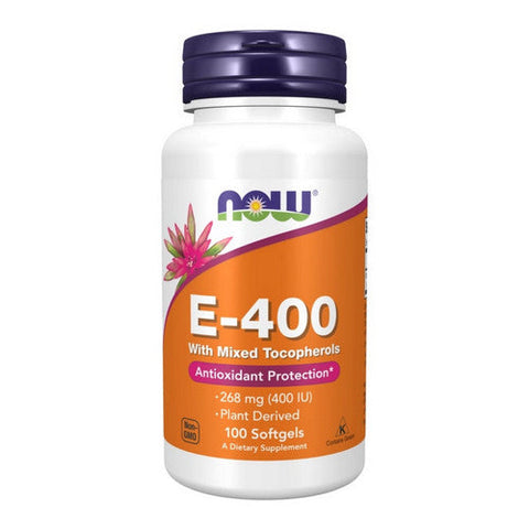 Now Foods, Vitamin E-400 With Mixed Tocopherols, 100 Sofgels Now Foods