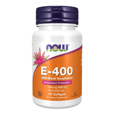 Now Foods, E-400 MT, 50 Soft Gels Now Foods