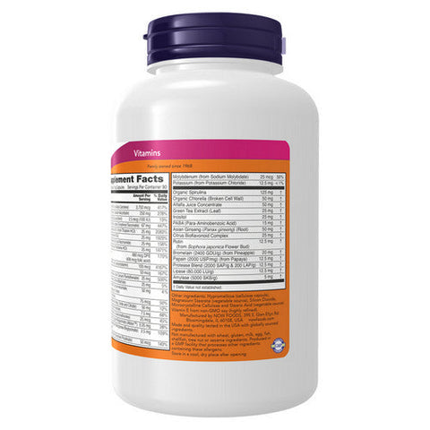 Now Foods, EcoGreen Multi Vitamin, 180 Veg Caps Now Foods