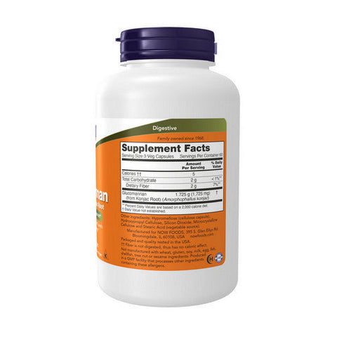 Now Foods, Glucommanan, 575 mg, 180 Caps Now Foods