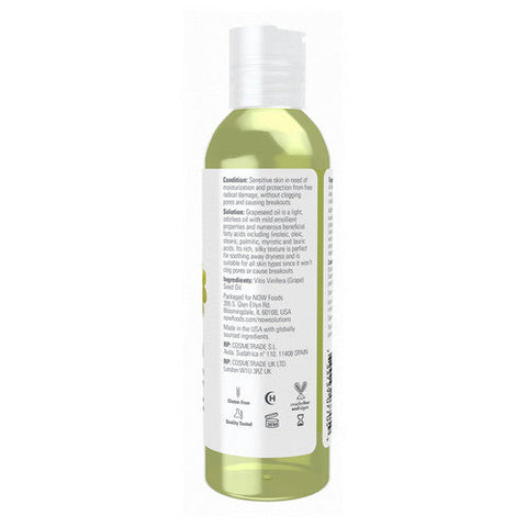 Now Foods, Grape Seed Oil, 4 OZ Now Foods