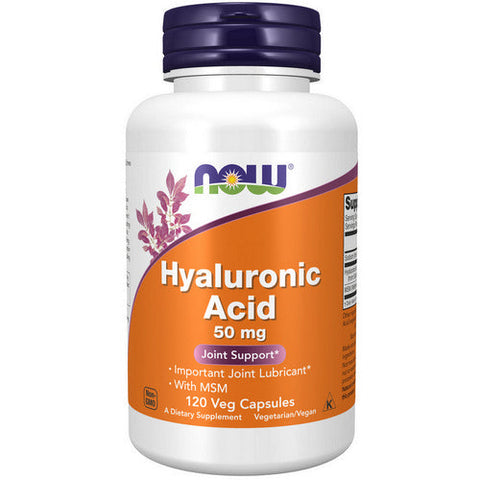Now Foods, Hyaluronic Acid, 50 Mg, 120 Veg Caps Now Foods