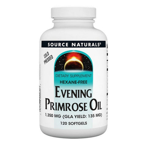 Source Naturals, Evening Primrose Oil, 1350 MG, 120 Softgel Source Naturals