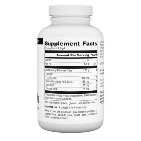 Source Naturals, Evening Primrose Oil, 1350 MG, 120 Softgel Source Naturals