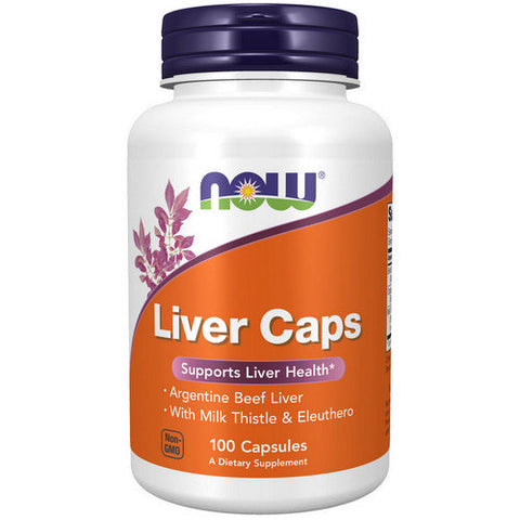 Now Foods, Liver Caps, 100 Caps Now Foods
