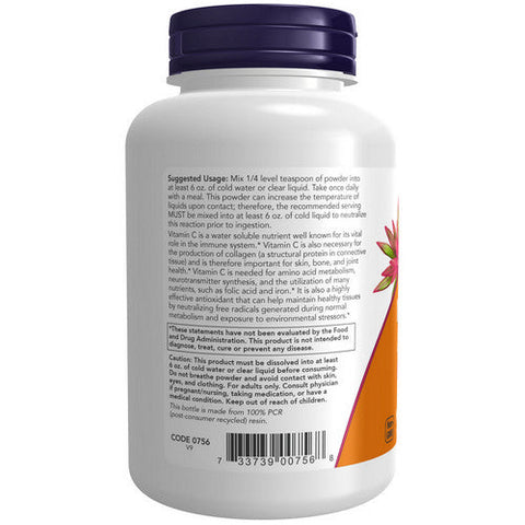 Now Foods, Magnesium Ascorbate Powder, 8 OZ Now Foods