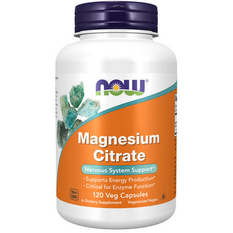 Now Foods, Magnesium Citrate, 120 Vcaps Now Foods