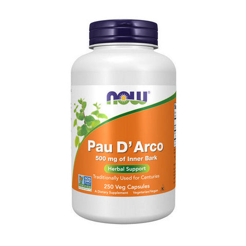 Now Foods, Pau D' Arco, 500 mg, 250 Caps Now Foods