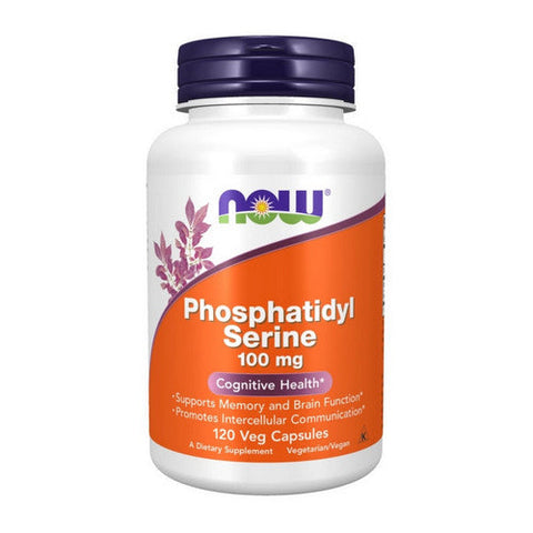 Now Foods, Phosphatidyl Serine, 100 mg, 120 Vcaps Now Foods