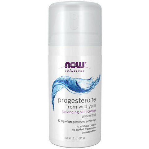 Now Foods, Natural Progesterone Liposomal Skin Cream, 3 OZ Now Foods