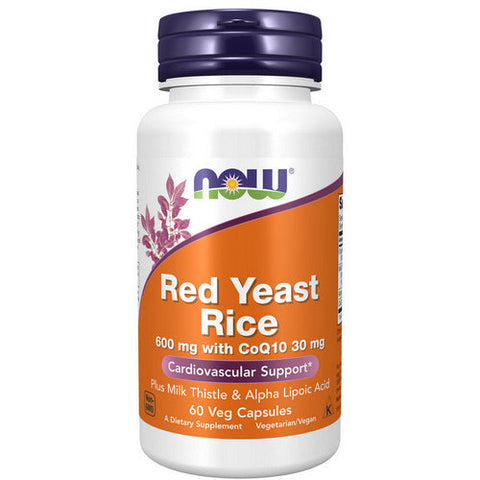 Now Foods, RED YEAST RICE & COQ10 FORMULA, 60 Vcaps Now Foods