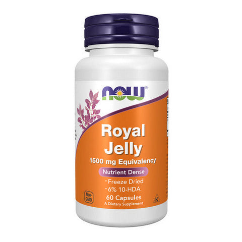 Now Foods, Royal Jelly, 1500 mg, 60 Caps Now Foods