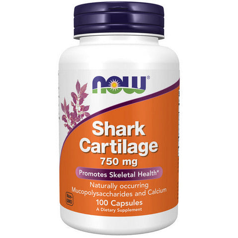 Now Foods, Shark Cartilage, 750 mg, 100 Caps Now Foods