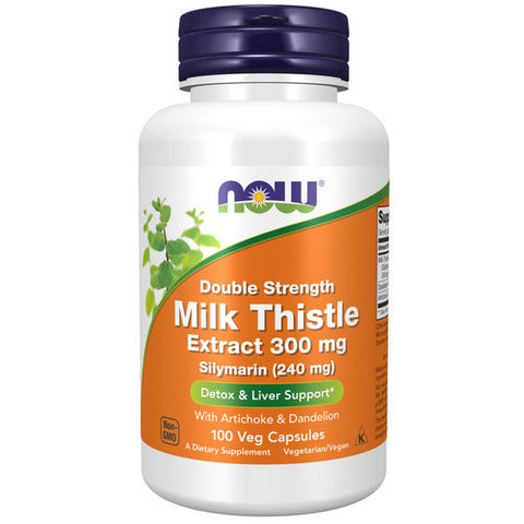 Now Foods, Silymarin Double Strength, 300 mg, 100 Veg Caps Now Foods