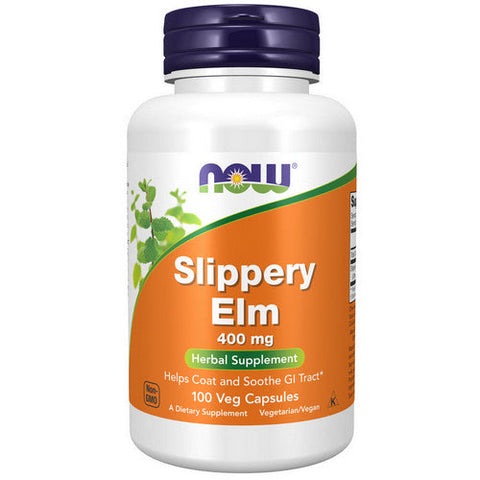 Now Foods, Slippery Elm, 400 mg, 100 Caps Now Foods