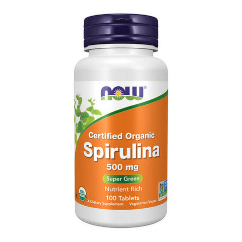 Now Foods, Spirulina, 500 mg, 100 Tabs Now Foods