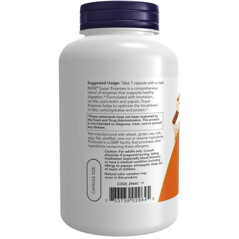 Now Foods, Super Enzymes, 180 Caps Now Foods