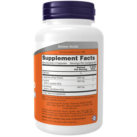 Now Foods, Tri-Amino, 120 Caps Now Foods