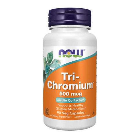 Now Foods, Tri-Chromium, 500 mcg, 90 Veg Caps Now Foods