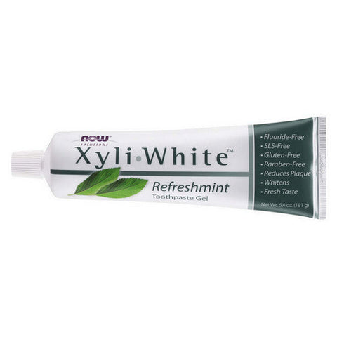 Now Foods, Xyliwhite Refreshmint Toothpaste Gel, 6.4 Oz Now Foods