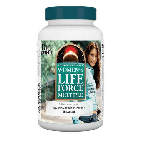Source Naturals, Women'S Life Force Multiple No Iron, No Iron 45 Tabs Source Naturals