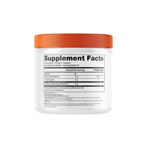 Doctors Best, Pure D-Ribose Powder With BioEnergy Ribose, 8.8 Oz Doctors Best