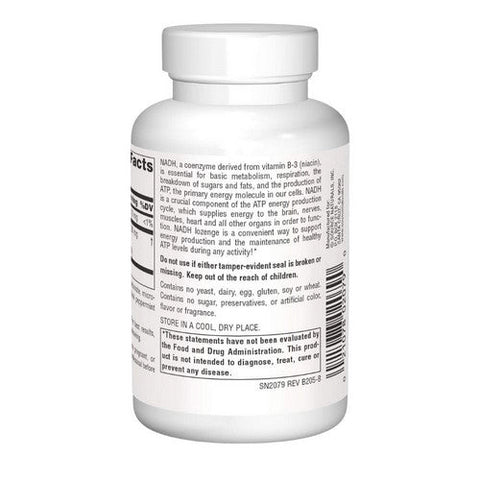 Source Naturals, NADH, 10 mg, 20 Tabs Source Naturals