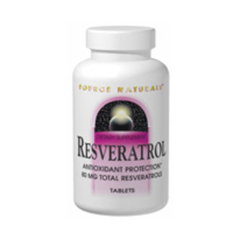 Source Naturals, Resveratrol, 100 mg, 60 Tabs Source Naturals