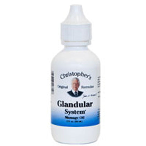 Dr. Christophers Formulas, Glandular System Massage Oil, 2 Oz Dr. Christophers Formulas