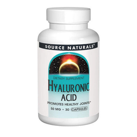 Source Naturals, Hyaluronic Acid, 50 mg, 30 Caps Source Naturals