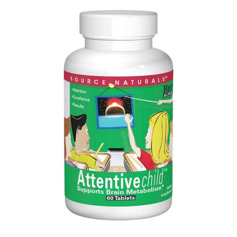 Source Naturals, Attentive Child, 60 Tabs Source Naturals