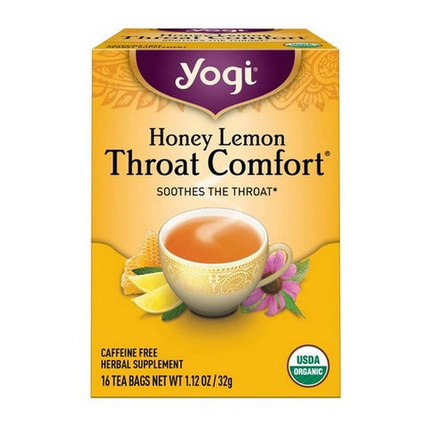 Yogi, Honey Lemon Throat Comfort, 1.12 Oz Yogi