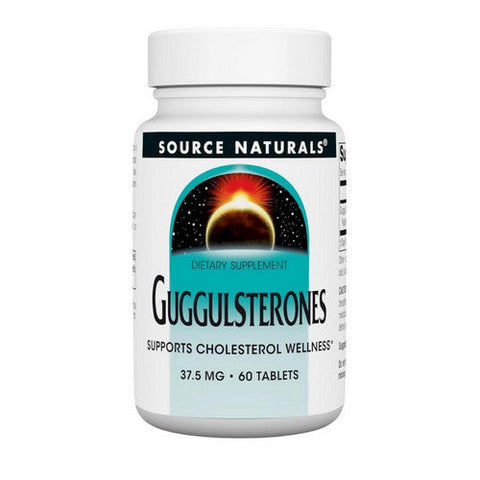 Source Naturals, Guggulsterones, 37.5 mg, 60 Tabs Source Naturals