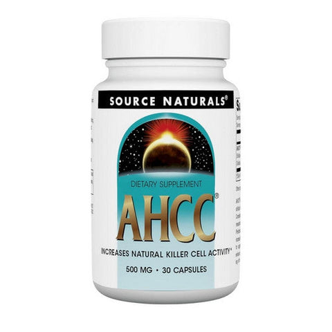 Source Naturals, AHCC with BioPerine, 500 mg, 30 Caps Source Naturals
