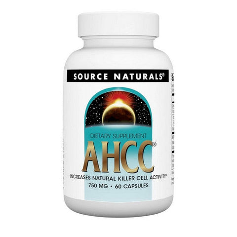 Source Naturals, Ahcc, 750 mg, 60 Caps Source Naturals