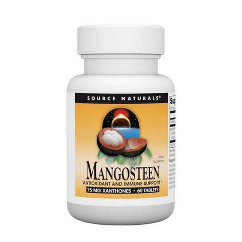 Source Naturals, Mangosteen, 75 Mg, 60 Tabs Source Naturals