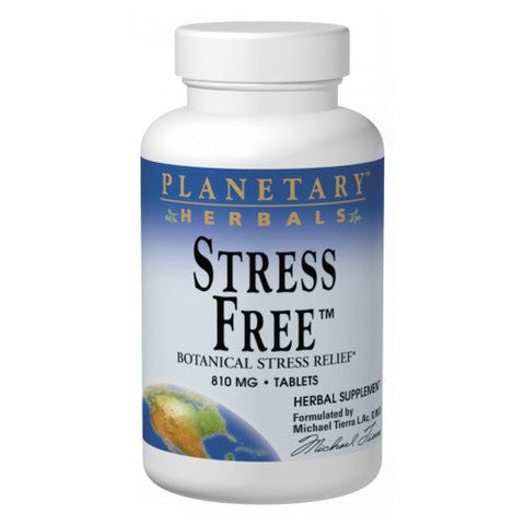 Planetary Herbals, Stress Free, 810 mg, 180 Tabs Planetary Herbals