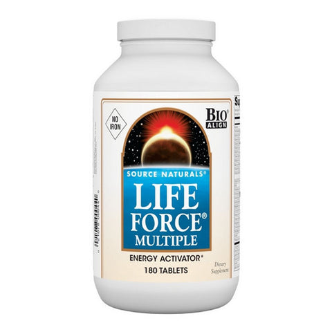 Source Naturals, Life Force Multiple-No Iron, 180 Tabs Source Naturals