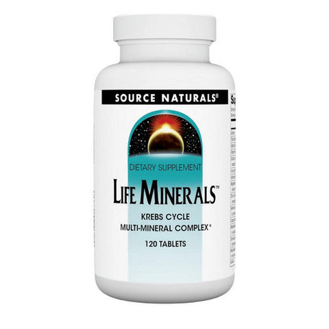 Source Naturals, Life Minerals, 120 Tabs Source Naturals