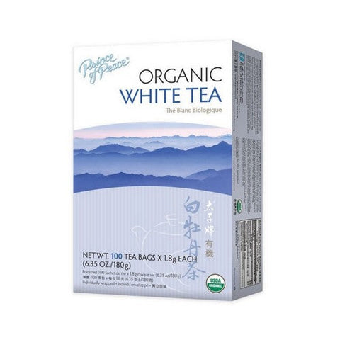 Prince Of Peace, Organic White Tea, 100 Bags Prince Of Peace