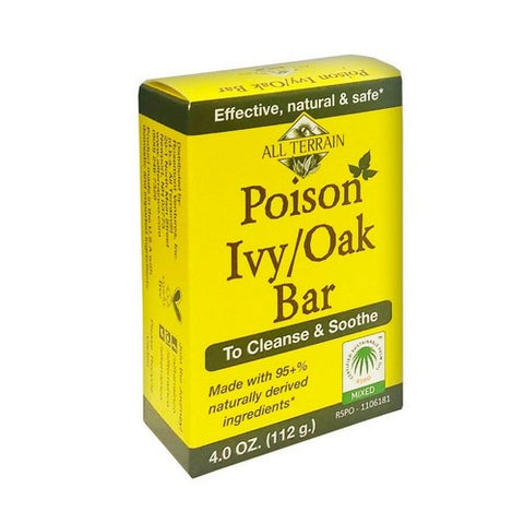 All Terrain, Poison Ivy Oak Bar Soap, 4 Oz All Terrain