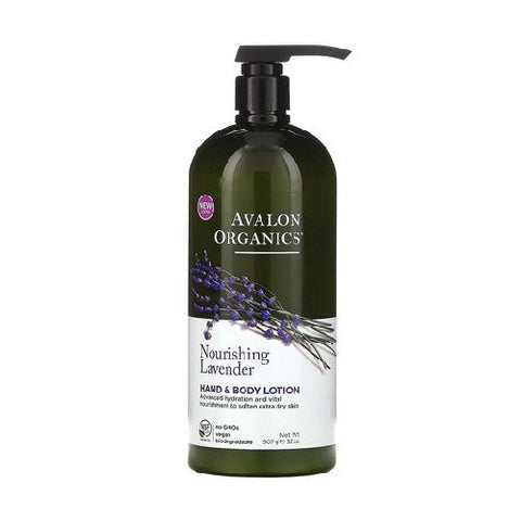 Avalon Organics, Hand and Body Lotion, Lavender,32 Oz Avalon Organics