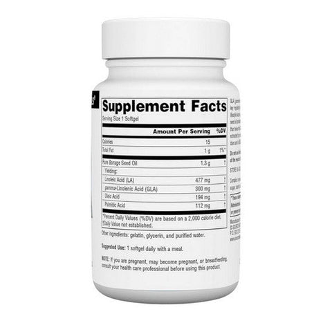 Source Naturals, Mega-GLA 300, 30 Softgels Source Naturals
