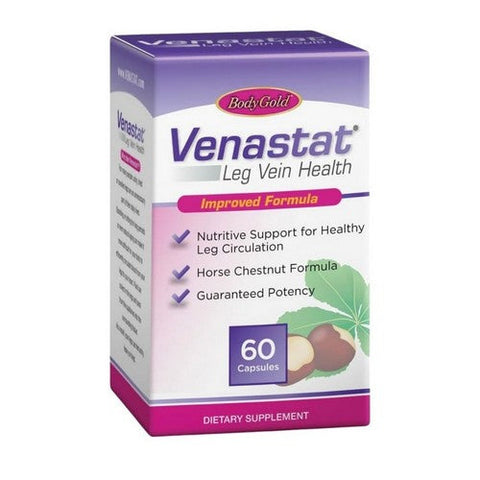 Body Gold, Venastat Leg Vein Health, 60 caps Body Gold