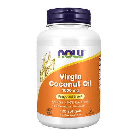 Now Foods, Virgin Coconut Oil, 1000 mg, 120 Softgels Now Foods