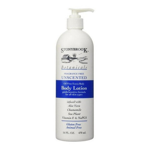 Stony Brook Botanicals, Hand And Body Lotion Unscented, 16 Oz Stony Brook Botanicals