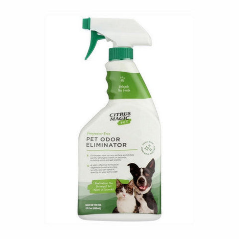 Citrus Magic, Pet Odor Eliminator, 22 Oz Light Lemon Scent Citrus Magic