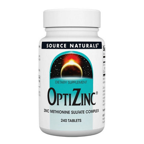 Source Naturals, OptiZinc, 30 Mg, 240 Tabs Source Naturals