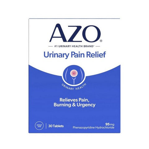 Azo, Urinary Pain Relief, Box Of 30 Azo