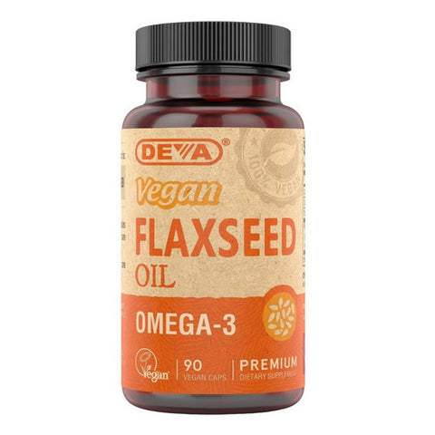 Flaxseed Oil 90 Vcap by Deva Vegan Vitamins